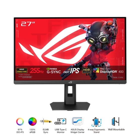Màn Hình Gaming ASUS ROG Strix XG27ACMES (27 inch -2K - IPS - 255Hz - 1ms)