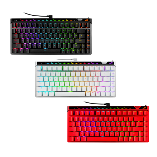 Bàn Phím Gaming  ASUS ROG Falchion Ace 75 HE ( Black/ White)