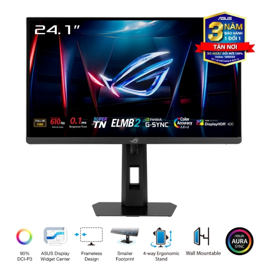 Màn Hình Gaming ASUS ROG Strix XG248QSG ( 24.1-inch/ FHD/ Super TN/ 620Hz )