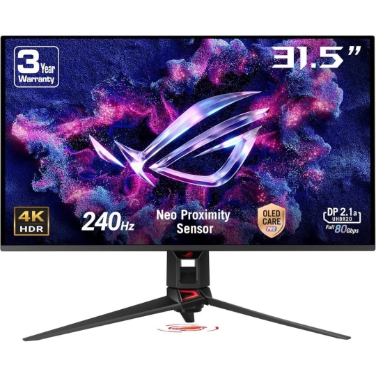Màn hình Gaming ASUS ROG Swift OLED PG32UCDMR ( 31.5-inch/ UHD/ QD-OLED/ 240Hz)