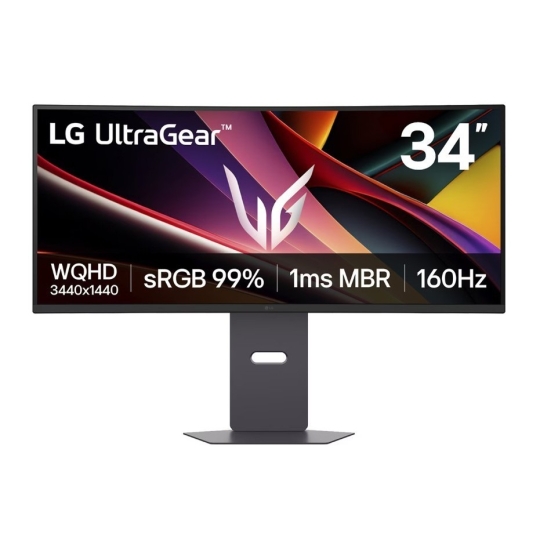Màn Hình Gaming LG UltraGear 34G600A-B ( 34 inch/ UWQHD/ VA/ 160Hz/ Cong 1800R)