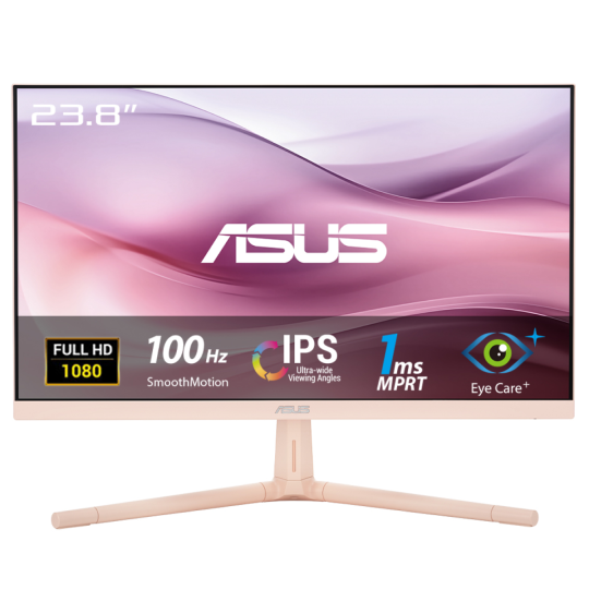 Màn hình Asus VU249CFE-P Eye Care (24 inch / IPS / FHD / 100Hz / 1ms)