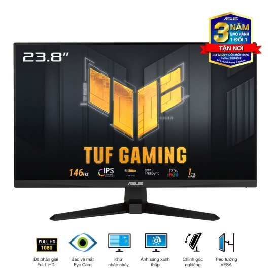 Màn Hình ASUS TUF Gaming VG249QE5A ( 23.8 inch - FHD - IPS - 146Hz - 1ms)