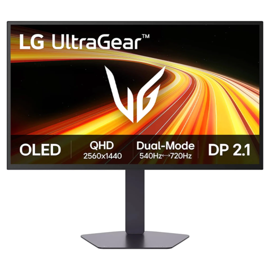 Màn Hình Chơi Game LG UltraGear 27GX790B-B (26.5 inch - OLED - Dual-Mode 2K 540Hz/ HD 720Hz- 0.02ms)